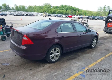 2012 Ford Fusion Se z USA, uszkodzony, nr VIN 3FAHP0HA4CR432631